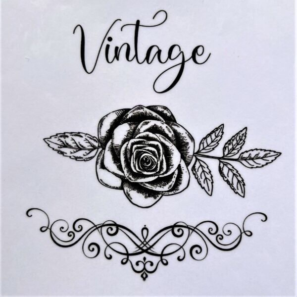Vinilo Vintage Rosa