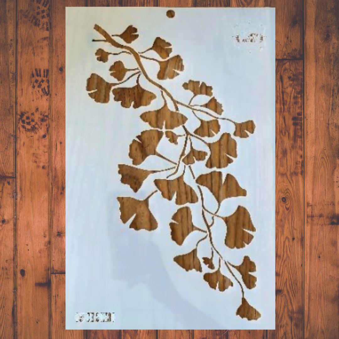 Stencil Rama Gingko