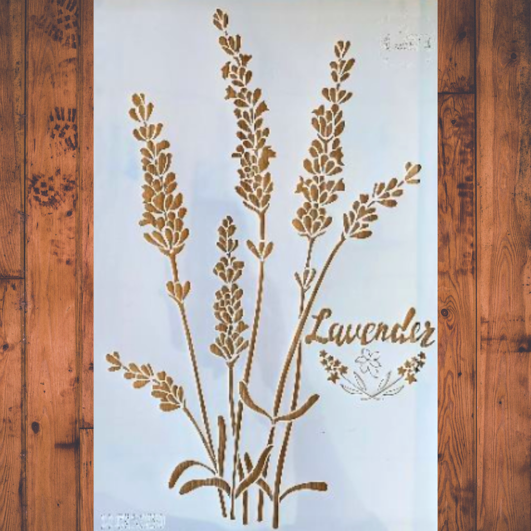 Stencil Lavender