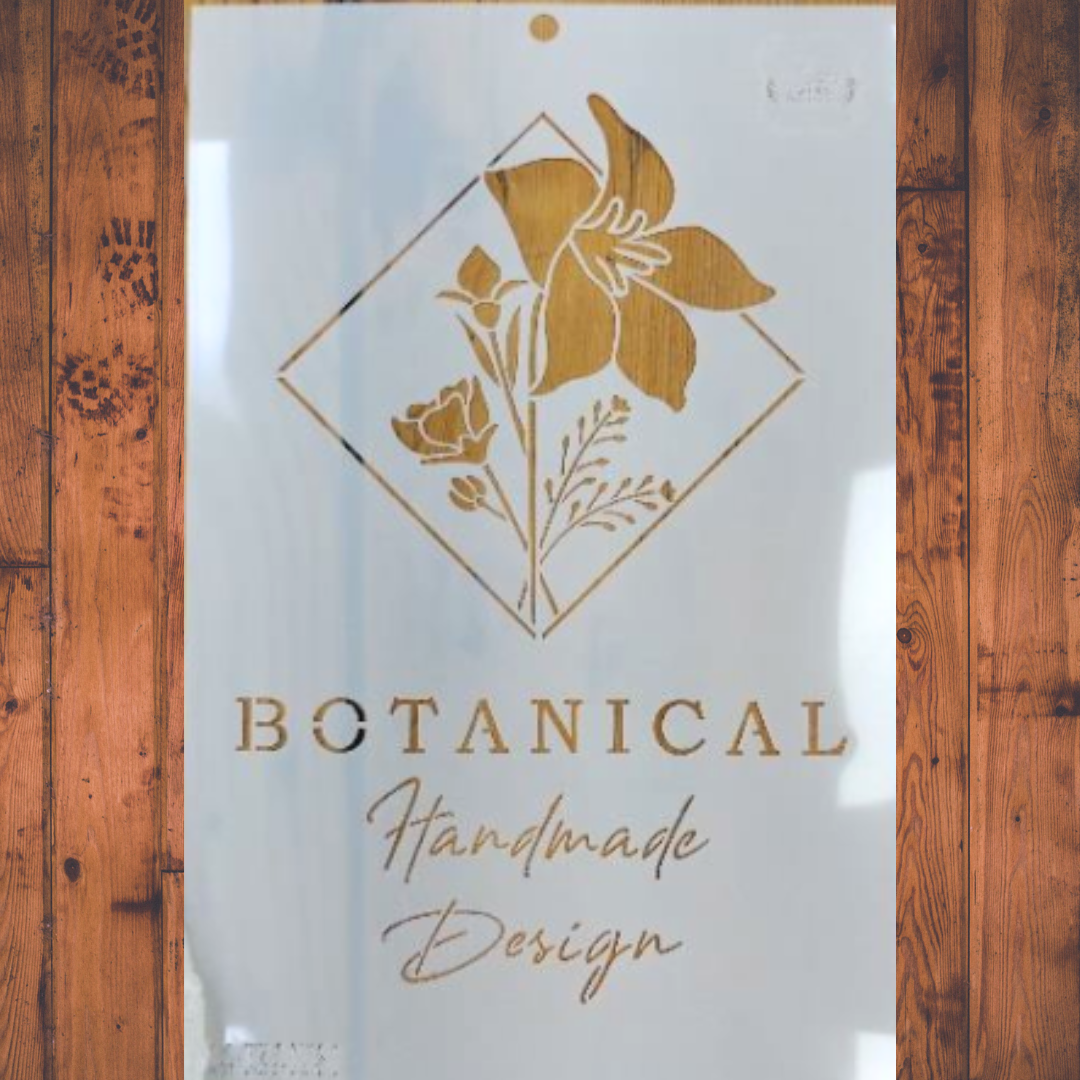 Stencil Botanical