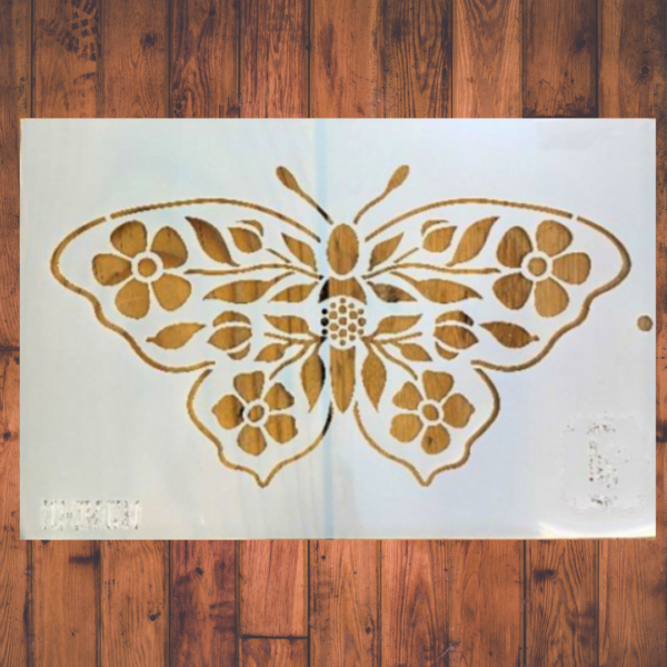 Stencil Mariposa