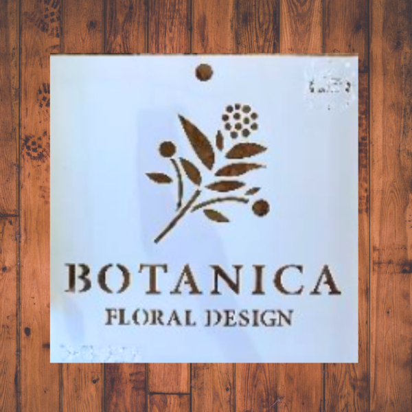 Stencil Botánica