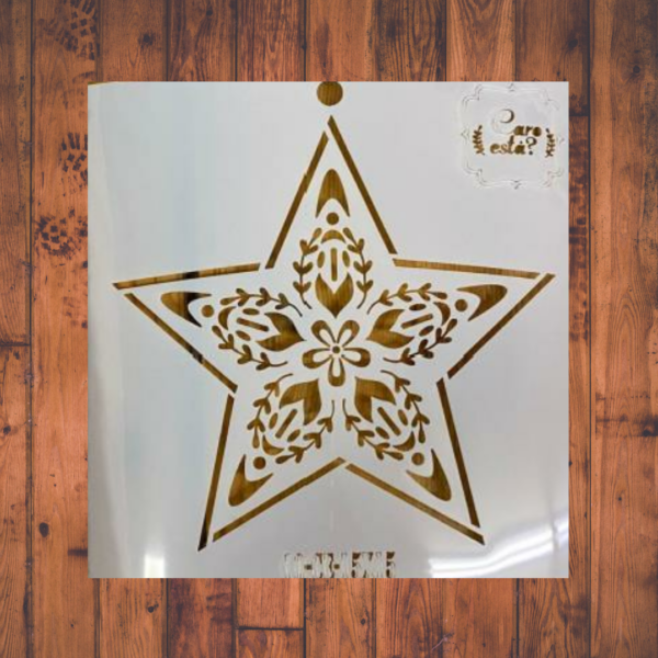 Stencil Estrella 01