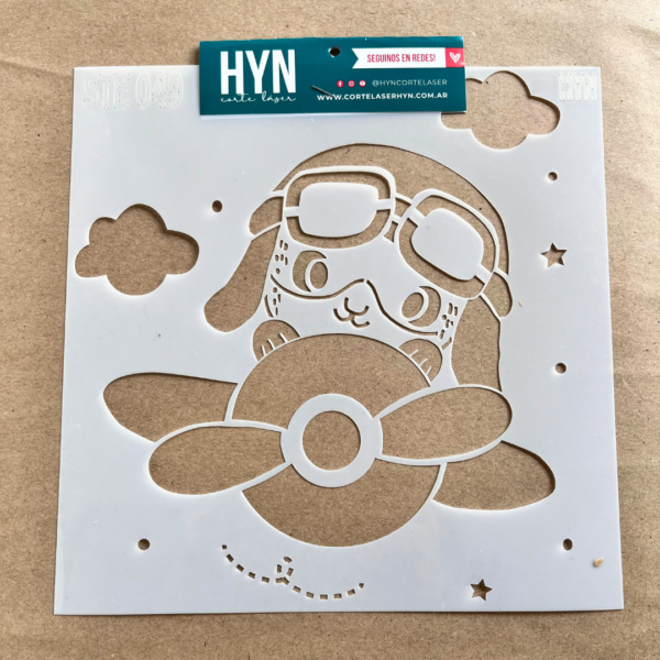 Stencil Hyn Ste-049