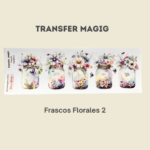 Transfer Magic Frascos Florales 2