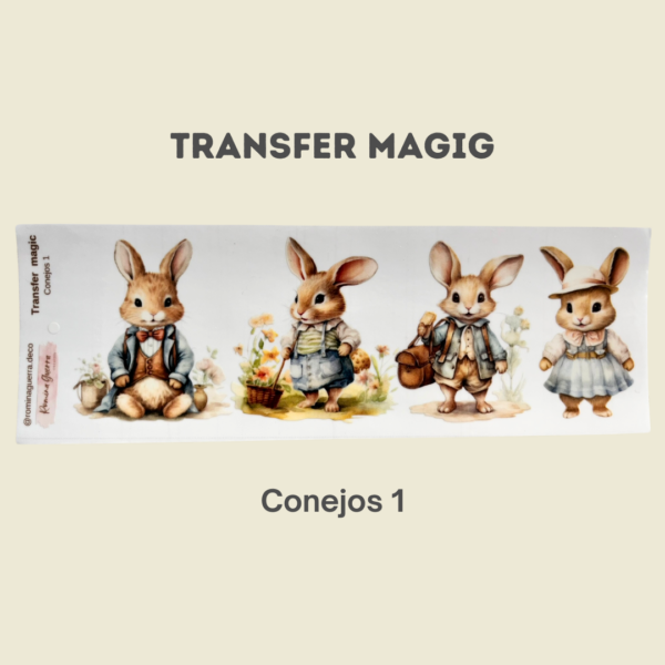 Transfer Magic Conejos 1