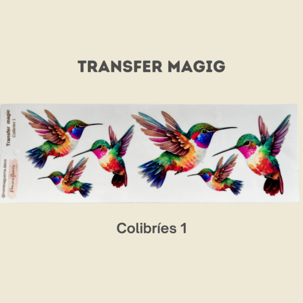 Transfer Magic Colibríes 1