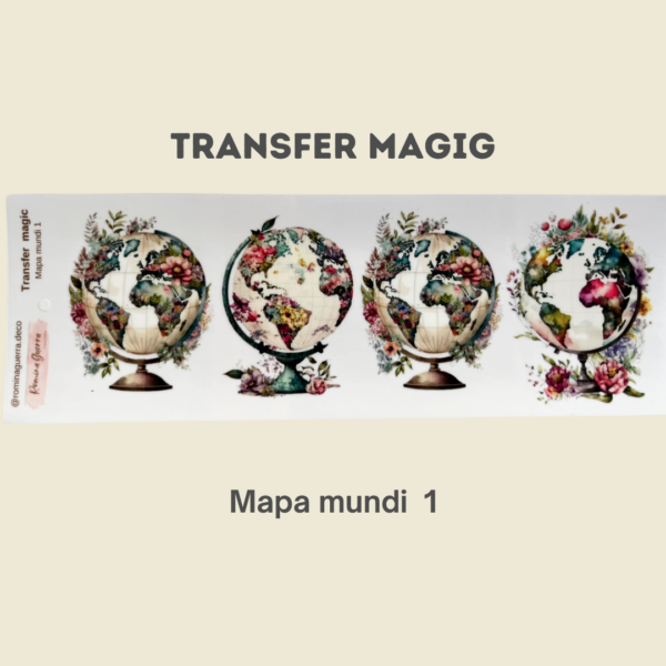 Transfer Magic Mapa mundi 1