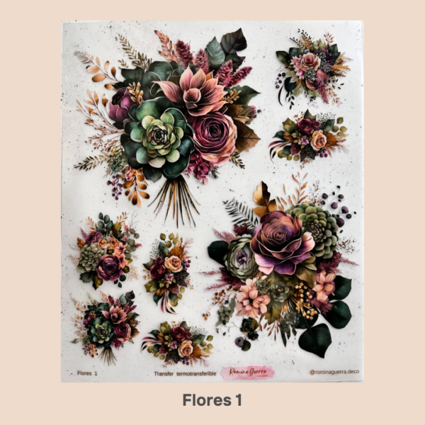 Folex Termotransferibles - Flores 1