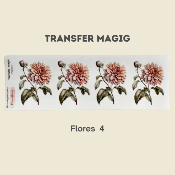 Transfer Magic Flores 4