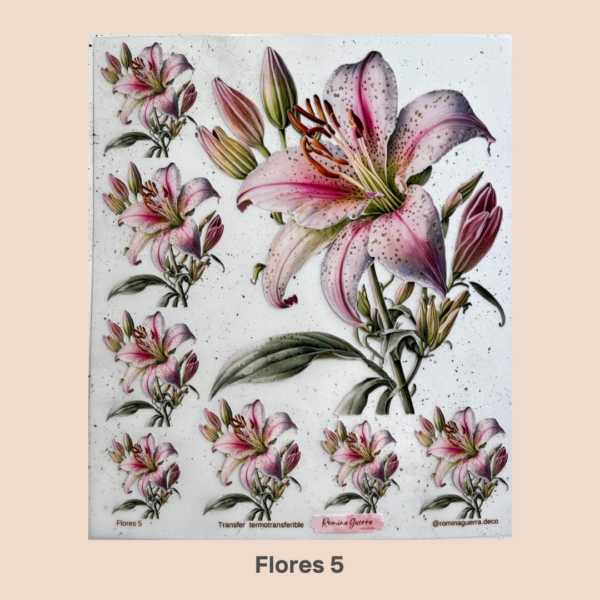 Folex Termotransferibles - Flores 5