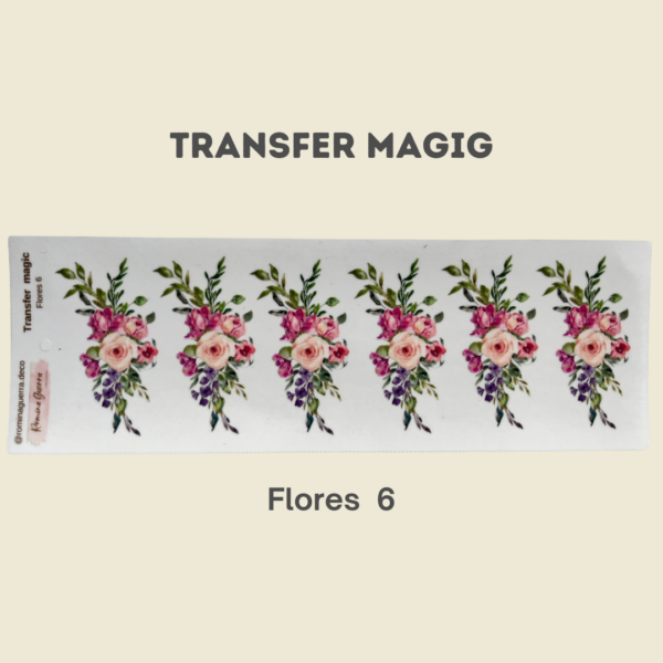 Transfer Magic Flores 6