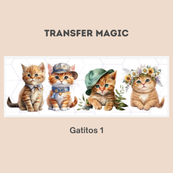Transfer Magic Gatitos 1