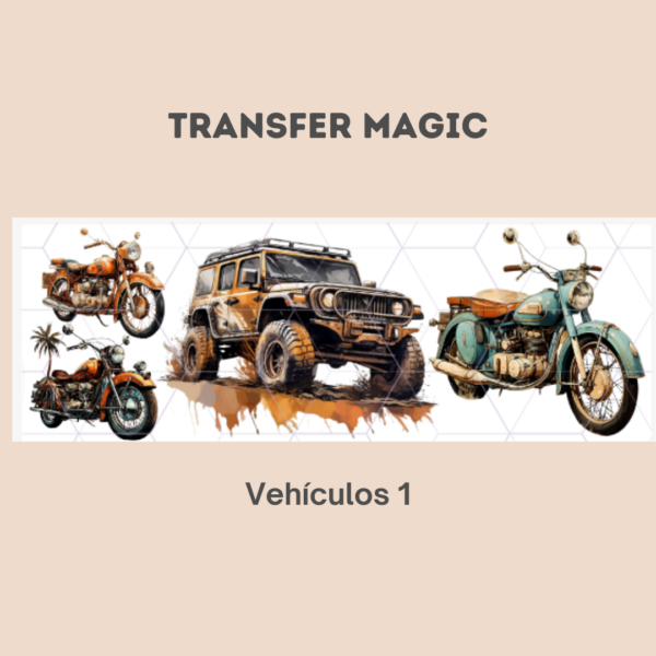 Transfer Magic Vehículos 1