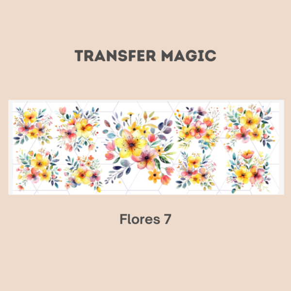 Transfer Magic Flores 7