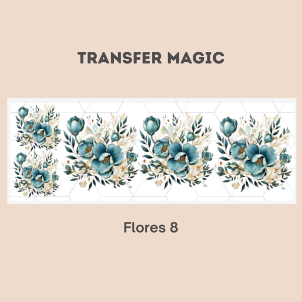 Transfer Magic Flores 8