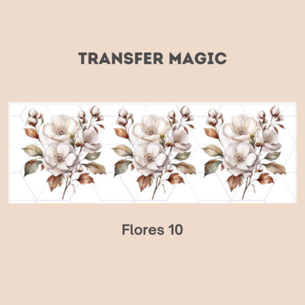 Transfer Magic Flores 10
