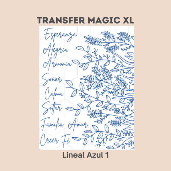 Transfer Magic XL Lineal Azul 1